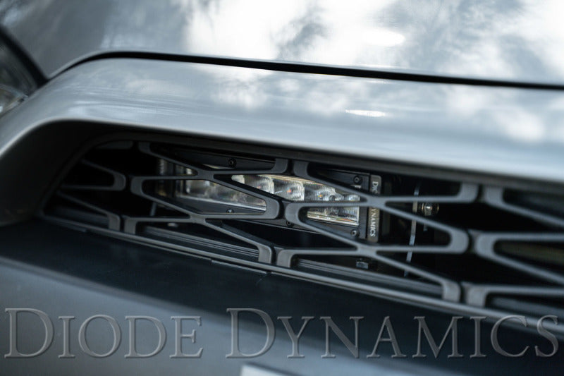 Kit de barre lumineuse LED SAE/DOT Diode Dynamics 14-21 pour Toyota 4Runner Stage Series - Ambre SAE/DOT large