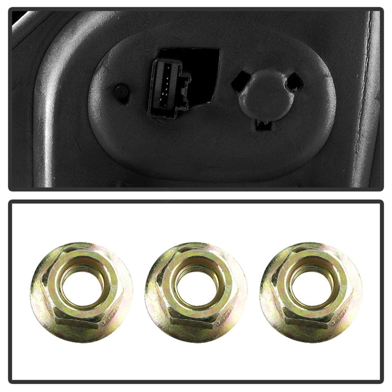 xTune Ford F150 07-14 Power Heated Amber LED Signal OE Mirror Left MIR-03349EH-P-L