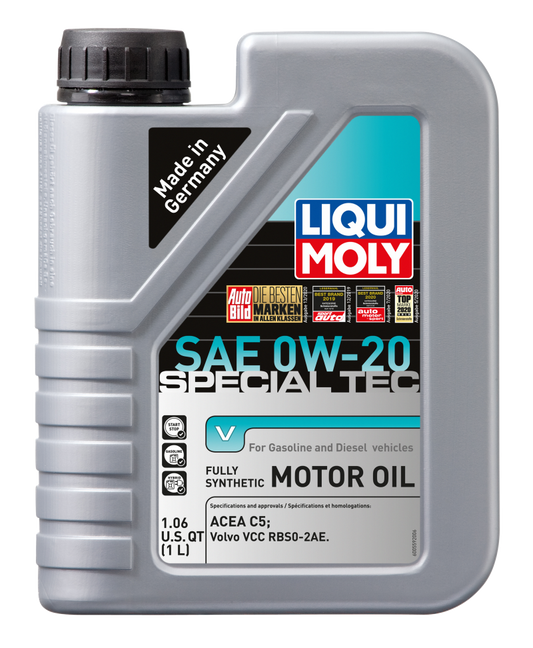 LIQUI MOLY 1L Special Tec V Motor Oil SAE 0W20