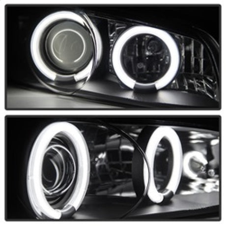 Phares de projecteur Spyder Pontiac Grand Prix 97-03 CCFL Halo Blk Low H1 PRO-YD-PGP97-1PC-CCFL-BK