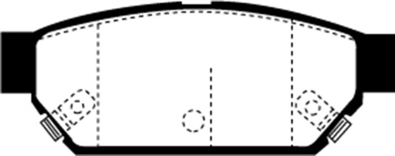 EBC 93-96 Eagle Summit 1.5 Greenstuff Rear Brake Pads