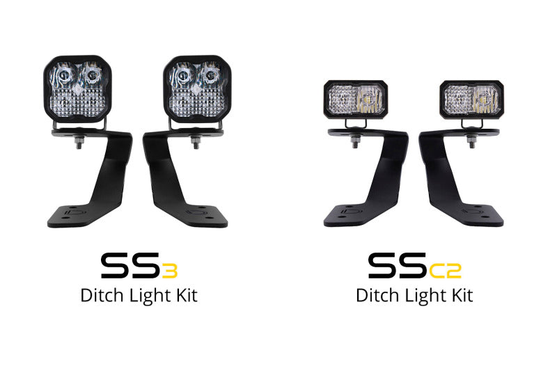Kit de feux de fossé à LED Diode Dynamics 18-21 pour Subaru Crosstrek Pro SS3 - Combo jaune