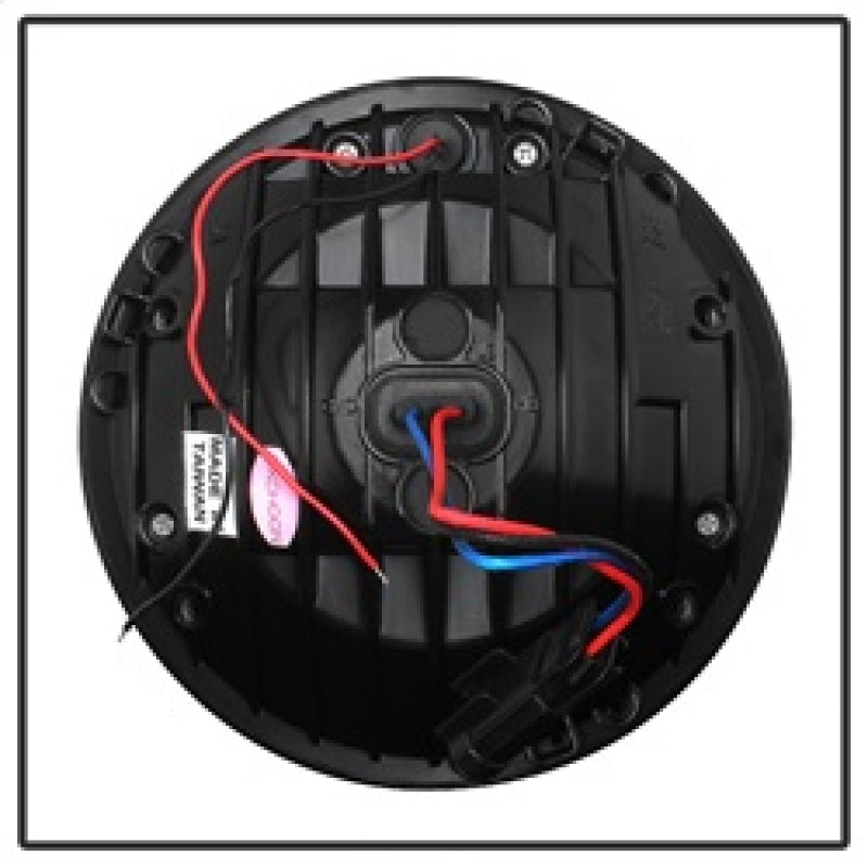 Phares avant en cristal Spyder Jeep Wrangler 07-15 noir transparent