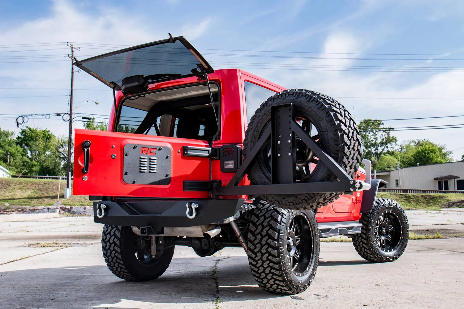 Tailgate Vent Cover | Jeep Wrangler JK/Wrangler Unlimited  (07-18)