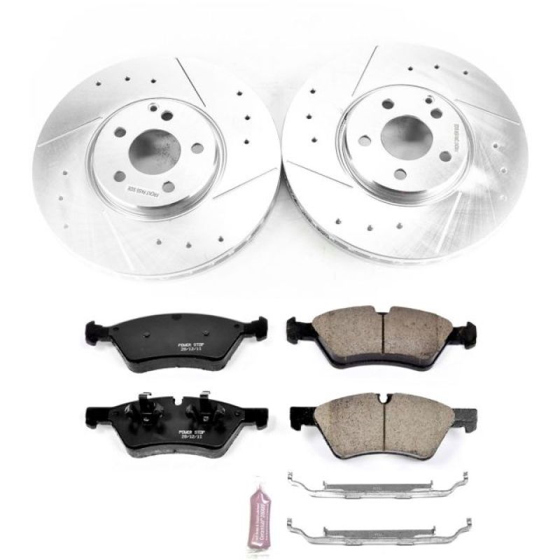Kit de freins sport Power Stop 07-09 Mercedes-Benz E550 Z23 Evolution avant
