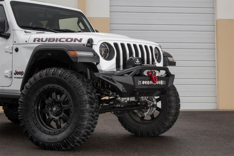 Addictive Desert Designs 2018 Jeep Wrangler JL Stealth Fighter Front Bumper w/ Winch Mounts