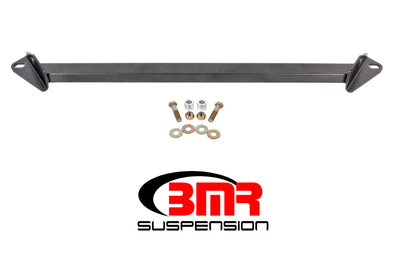 BMR 15-17 S550 Mustang Front 2-Point Subframe Chassis Brace - Black Hammertone BMR Suspension