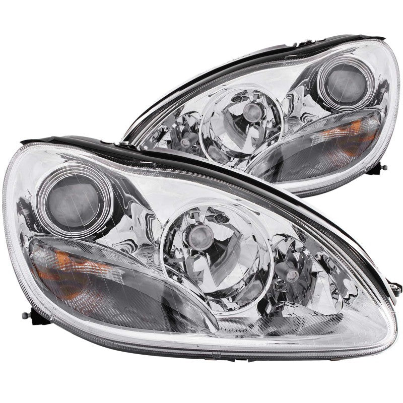 Phares de projecteur ANZO 2000-2005 Mercedes Benz Classe S W220 Chrome