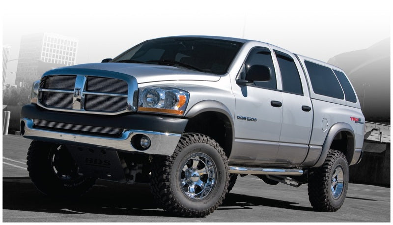 Élargisseurs de garde-boue Bushwacker 02-08 Dodge Ram 1500 Fleetside Extend-A-Fender 4 pièces 78,0/96,0 po - Noir