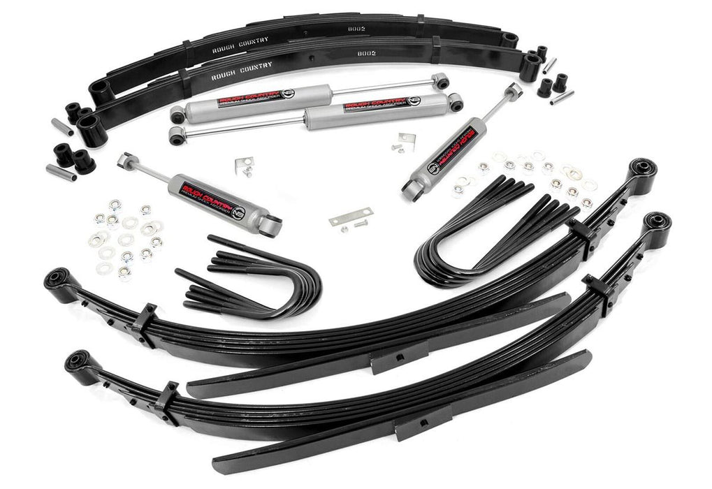 2 Inch Lift | 52 Inch Rear Springs | Chevy/GMC 3/4-Ton Suburban/C25/K25 Truck (73-76)