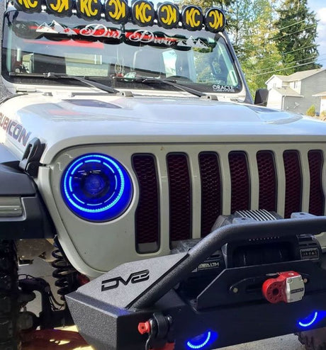 Phares projecteurs Oracle Oculus Bi-LED pour Jeep JL/Gladiator JT - ColorSHIFT 2 VOIR LA GARANTIE