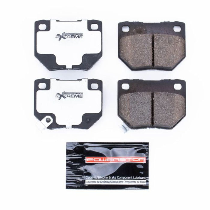 Plaquettes de frein arrière Power Stop 90-96 Nissan 300ZX Z26 Extreme Street avec matériel