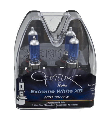 Ampoule blanche Xen Hella H10 12V 65W (paire)