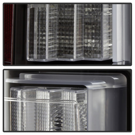 Feux arrière à DEL Spyder 18-19 Ford F-150 (sans capteur d'angle mort) - Noir (ALT-YD-FF15018-LED-BK)