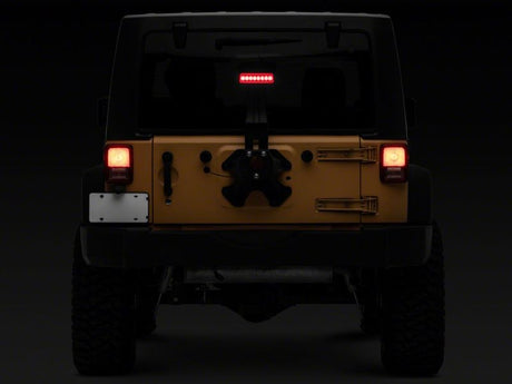 Feu stop LED Hyper Flash pour Jeep Wrangler JK Axial Series Raxiom07-18 - Rouge