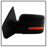 xTune Ford F150 07-14 Power Heated Amber LED Signal OE Mirror Right MIR-03349EH-P-R