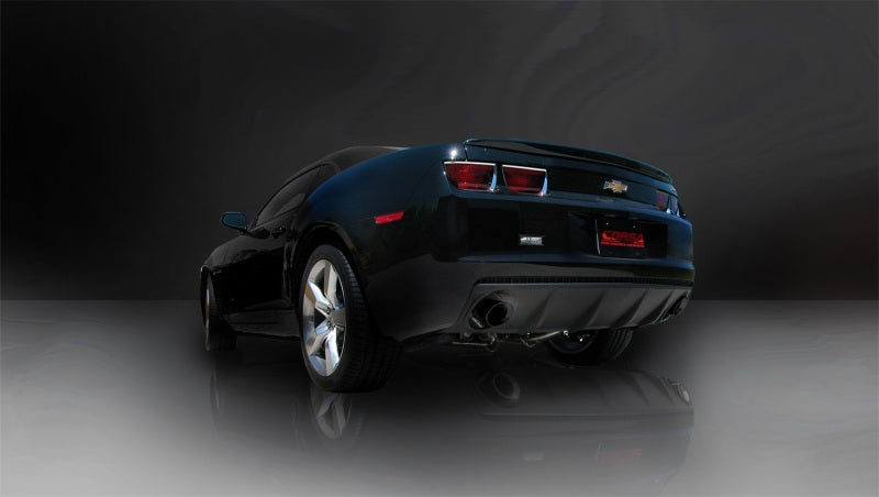 Corsa 10-14 Chevrolet Camaro Coupé SS 6.2L V8 Auto Black Sport Cat-Back + échappement XO