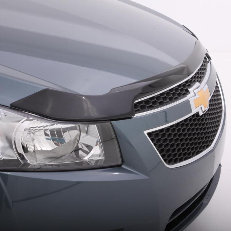 Protection de capot en acrylique à profil bas AVS 08-11 pour Ford Focus Aeroskin - Fumée