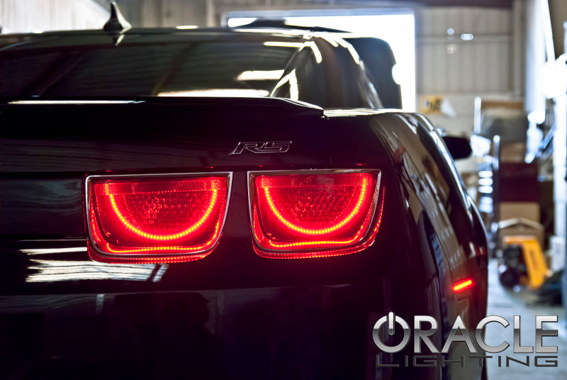 Kit de feux arrière à LED Oracle 10-13 Chevrolet Camaro Afterburner Halo - Rouge VOIR LA GARANTIE