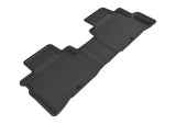 Tapis de sol 3D MAXpider 2015-2018 Nissan Murano Kagu 2e rangée - Noir