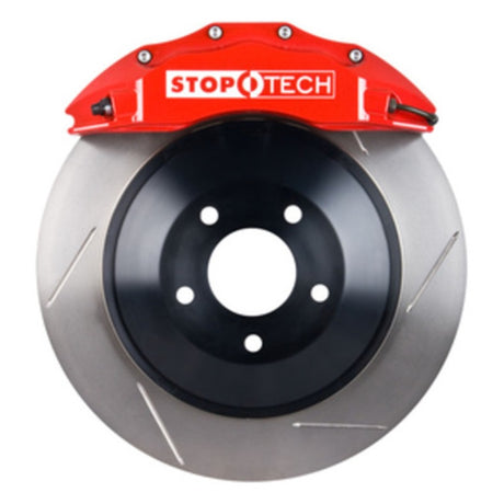 Freins avant StopTech 08-13 Toyota Land Cruiser BBK avec étriers ST-65 rouges, rotor fendu 380x35 mm