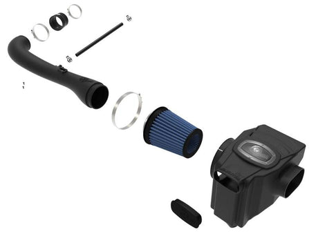 Système d'admission d'air froid aFe 20-22 Nissan Frontier V6-3.8L Momentum GT avec filtre Pro 5R