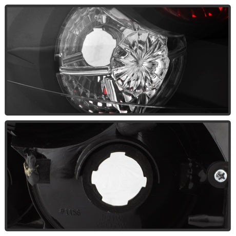 Feux arrière Spyder Hyundai Santa Fe 01-06 (modèle 01-04, utilisez uniquement 3 ampoules) Euro Blk ALT-YD-HYSF01-BK