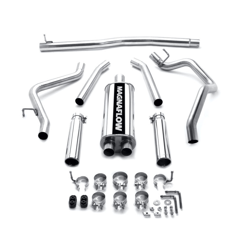 MagnaFlow Sys CB 05- Dakota Dual EC-CC/SB