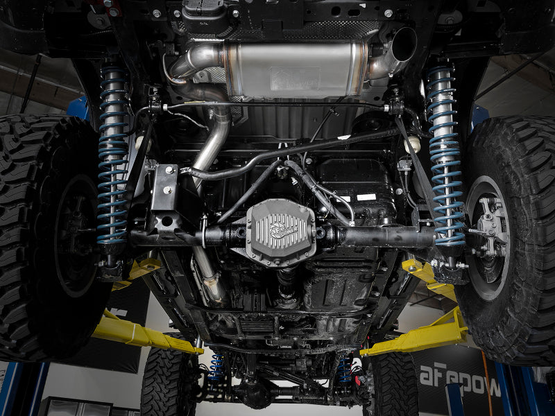 aFe MACHForce XP 18-20 Jeep Wrangler (JL) L4-2.0L (t) échappement Hi-Tuck Cat-Back SS 409 de 3 pouces