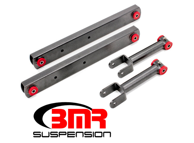 BMR 68-72 A-Body Non-Adj. Rear Suspension Kit - Black Hammertone BMR Suspension