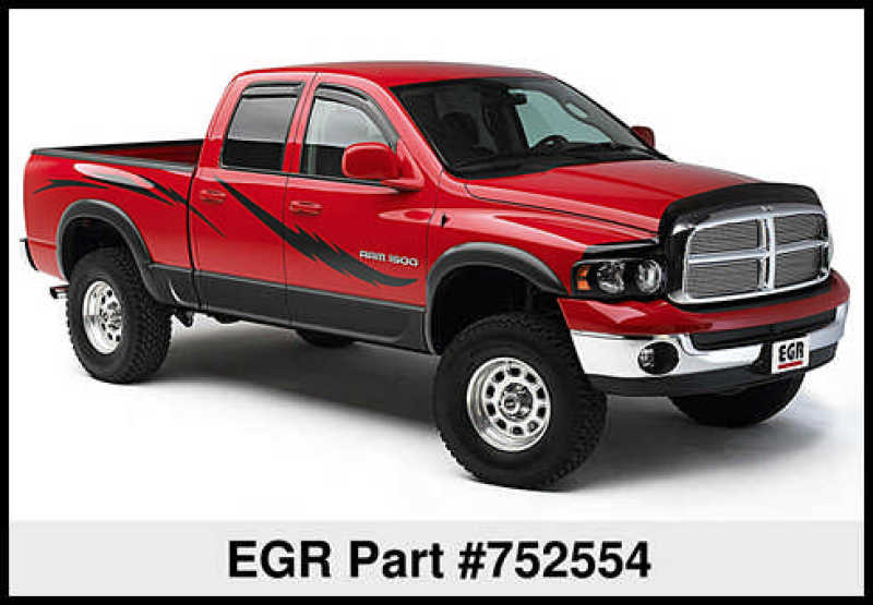 Élargisseurs d'ailes robustes EGR 02-08 Dodge Ram LD - Ensemble