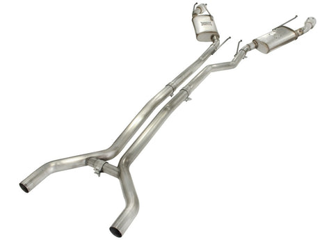 Échappement aFe MACHForce XP 2,5 pouces en acier inoxydable CB/10-13 Chevy Camaro V6-3,6L (td) (embout poli)