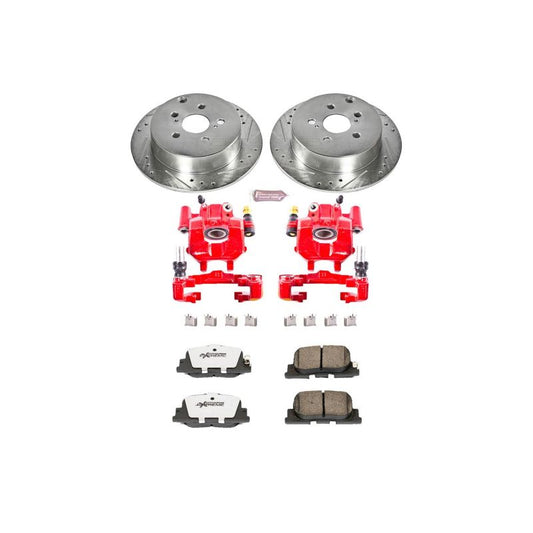 Power Stop 05-10 Scion tC Rear Z26 Street Warrior Brake Kit w/Calipers