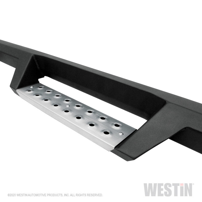 Marchepieds Westin 04-13 Chevy Silverado 1500 Crew Cab HDX en acier inoxydable - Noir texturé