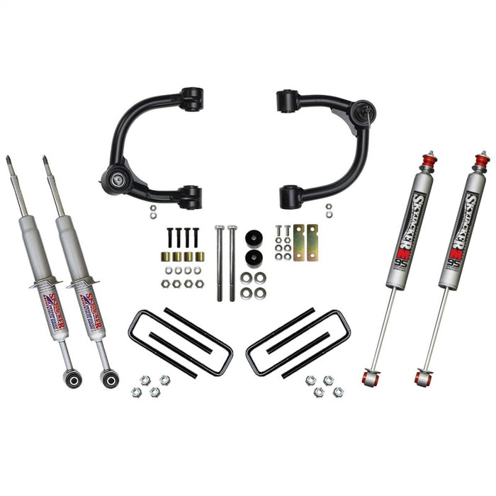 Kit de suspension Skyjacker 16-22 Toyota Tacoma 3 pouces Kit de levage Boîte de composants avec amortisseurs monotubes M9500