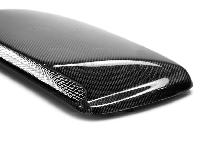 Seibon 98-01 Subaru Impreza STI Carbon Fiber Hood Scoop - Only Fits OEM Hoods (Not Seibon Hoods)