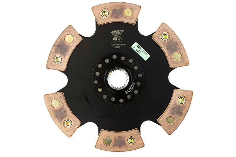 Disque de course rigide ACT 2007 BMW 328i 6 plaquettes