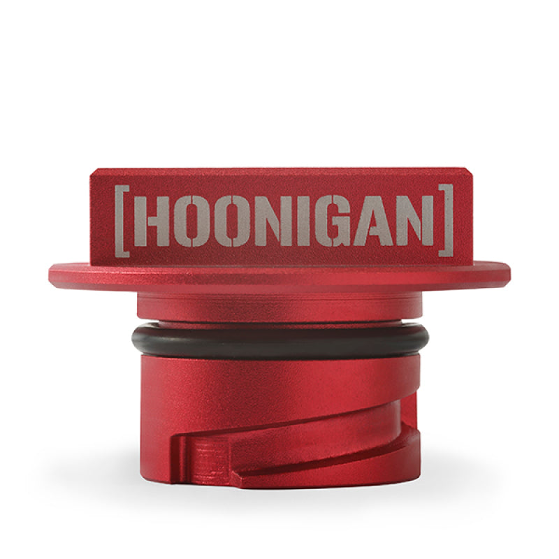 Bouchon de remplissage d'huile Mishimoto 05-16 Ford Mustang Hoonigan - Rouge