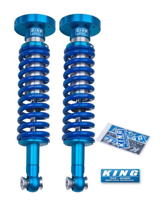 Amortisseurs à ressorts King Shocks 04-08 Ford F150 2WD avant 2,5 Dia réservoir interne (paire)