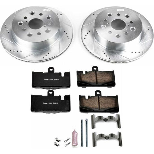 Power Stop 01-06 Lexus LS430 Rear Z23 Evolution Sport Brake Kit