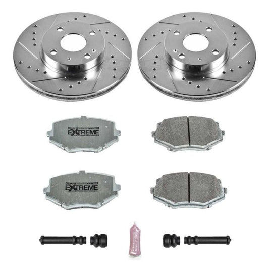 Power Stop 94-97 Mazda Miata Front Z26 Street Warrior Brake Kit