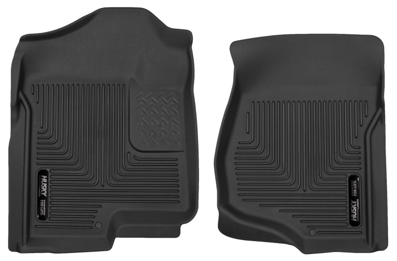 Revêtements de sol Husky Liners 07-12 GM Silverado/Tahoe/Suburban/Escalade X-Act Contour noirs