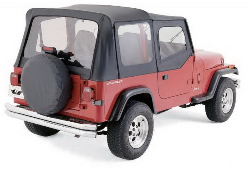 Capote de rechange d'origine pour Jeep Wrangler (YJ) Rampage 1988-1995 - Denim noir