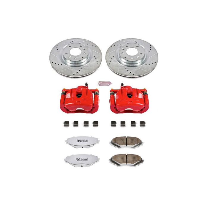 Kit de freins Power Stop 04-11 Mazda RX-8 Z26 Street Warrior avant avec étriers