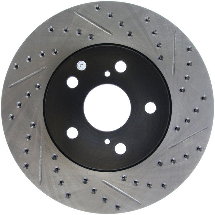 Rotor avant gauche fendu et percé StopTech 02 Lexus ES 250/300/330/350 / 05-07 Toyota Avalon