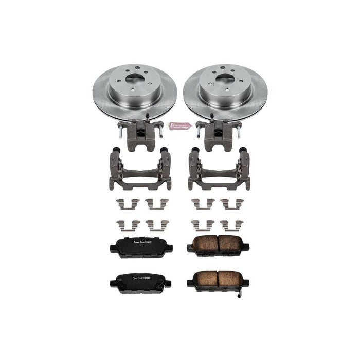 Power Stop 11-12 Infiniti G25 Rear Autospecialty Brake Kit w/Calipers