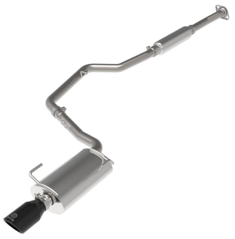Échappement aFe POWER Takeda 12-16 Subaru Impreza 2.0L 2.5in 304SS CB avec embouts noirs