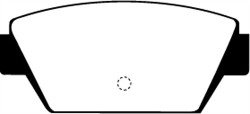 Plaquettes de frein arrière EBC 93-94 Eagle Talon 1.8 Ultimax2