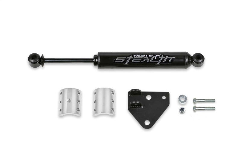 Kit de stabilisateur de direction furtif Fabtech 18-21 Jeep JL 4WD (garde au sol élevée/hauteur non standard)