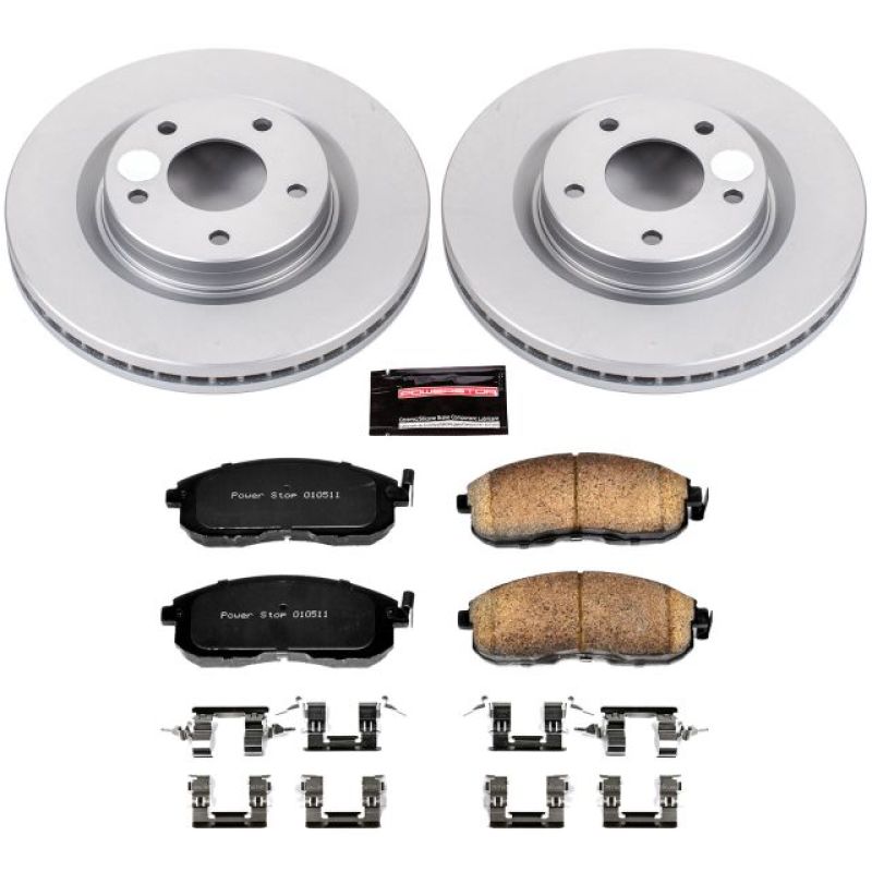 Kit de freins Power Stop 11-17 Nissan Juke avant Z17 Evolution Geomet avec revêtement